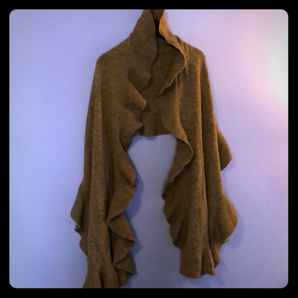 Warm wavy scarf/shall
